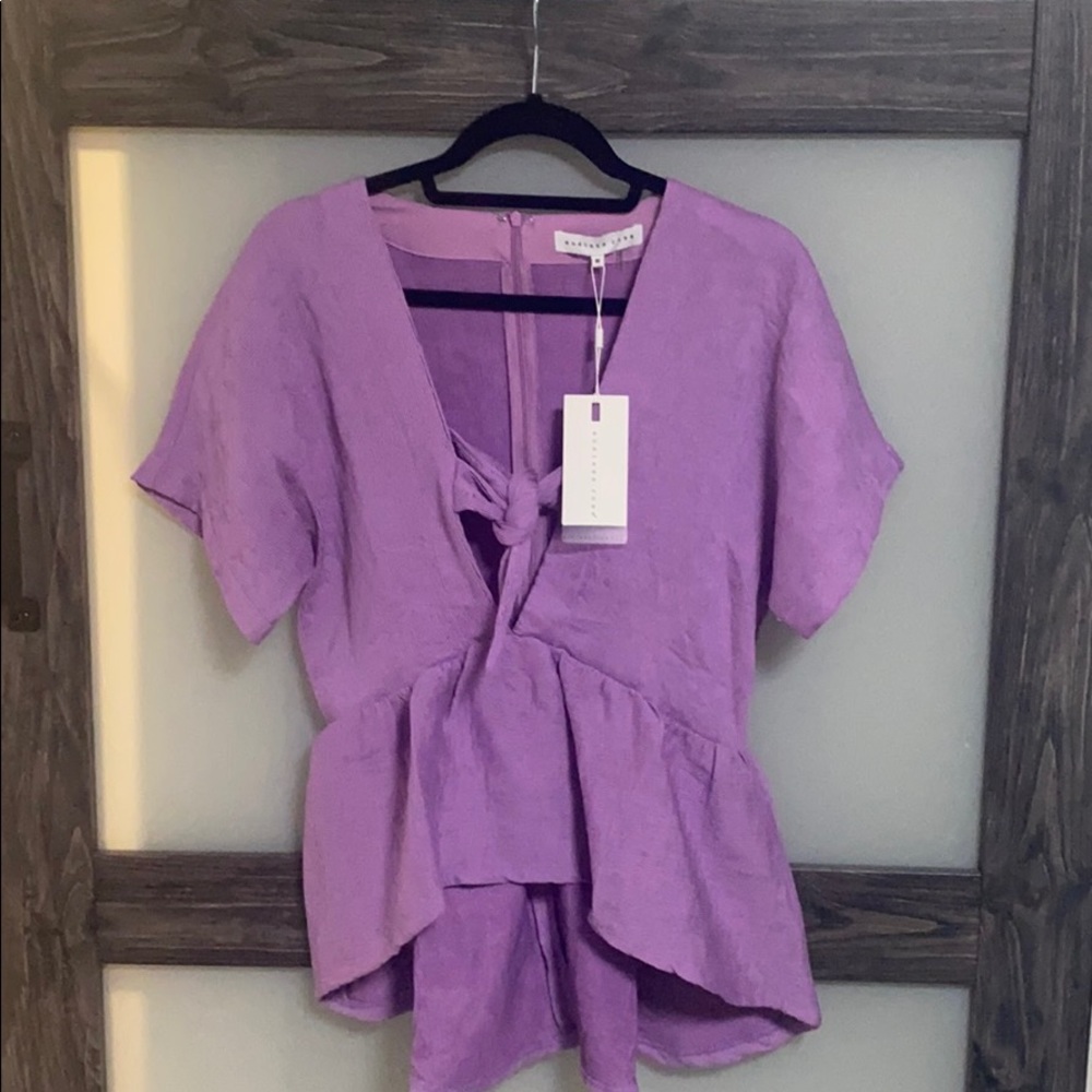 Endless rose Plunging Neck top